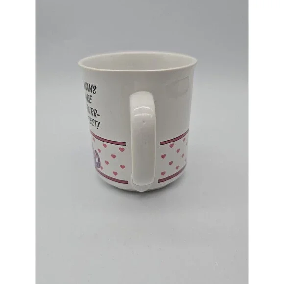 MOMS ARE PURR-FECT! Coffee Mug Cup Kitty Cats Feline Mother Love Hearts Gift Hug - Picture 2 of 8